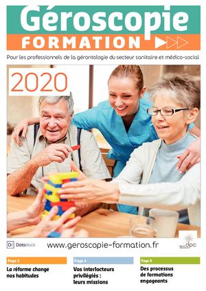 Geroscopie Formation Catalogue 2020