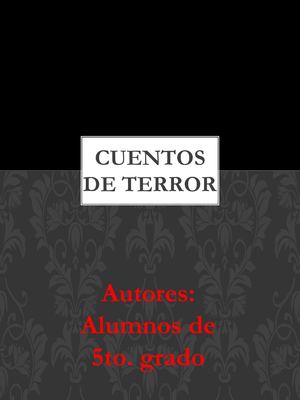 2019 Cuentos De Terror