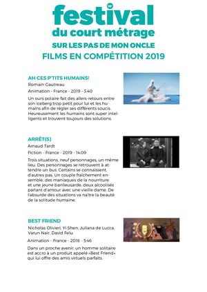 Sélection Officielle 2019