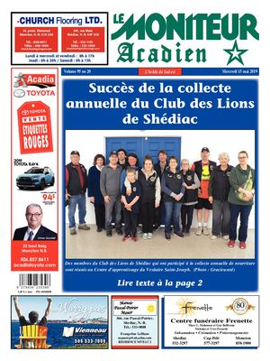 Moniteur Acadien 15 Mai