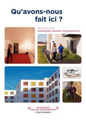 RAPPORT ANNUEL 2018 Immobilière Atlantic Aménagement