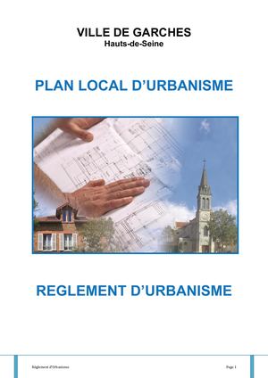 Règlement d’urbanisme