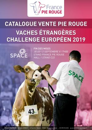 Catalogue Vente Pie Rouge Challenge Europeen