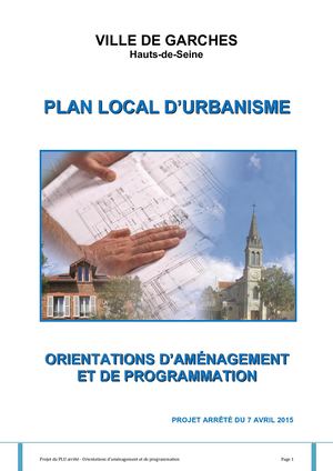 Orientations d’Aménagement et de Programmation (OAP)