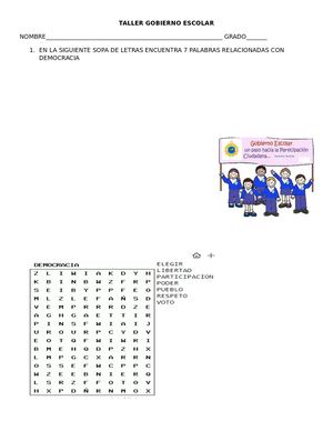 Taller Gobierno Escolar