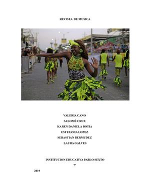 FOLCLOR Y SUS INSTRUMENTOS