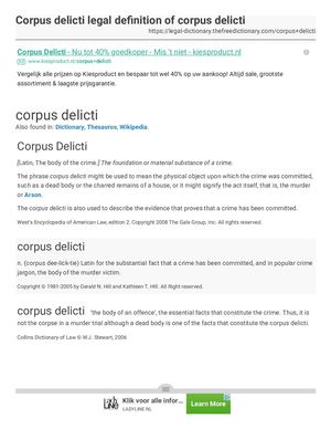 Calameo Definition Of Corpus Delicti