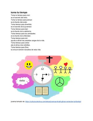 Toma Tu Tiempo