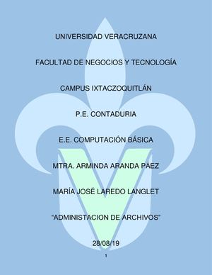 Administracion De Archivos