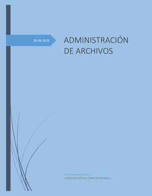 Administracion De Archivos
