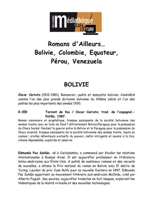 Sélection Café Lecture Oct 2019