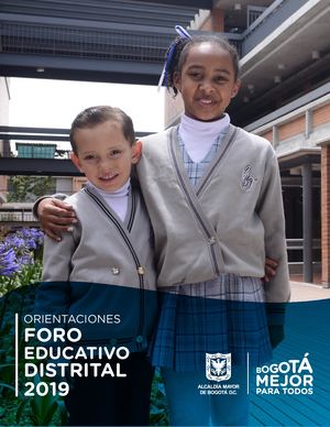 Orientaciones Foro 2019
