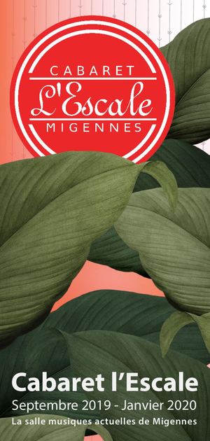 Programmation Cabaret l'Escale saison 2019-2020