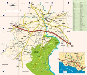 PLan de Quimperlé 2019 / Lieux-dits