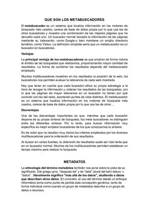 Metabuscadores Y Antivirus