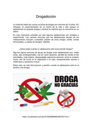 La Drogadiccion