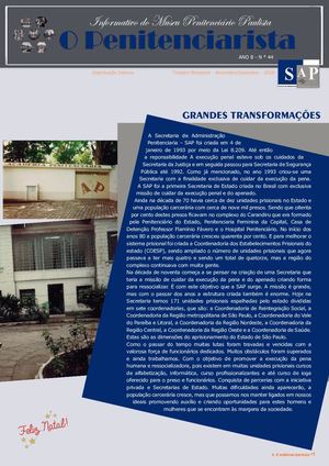 O PENITENCIARISTA Novembro/Dezembro 2018