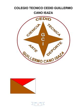 Revista Colegio Cedid Guillermo Cano