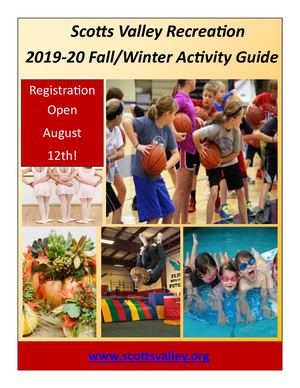 2019-20 Fall/Winter Activity Guide