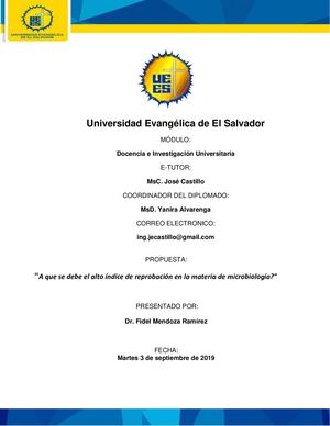 Propuesta De Investigación 1