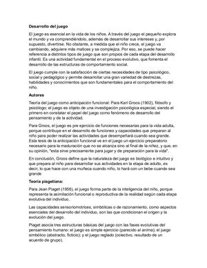 Desarrollo Del Juego