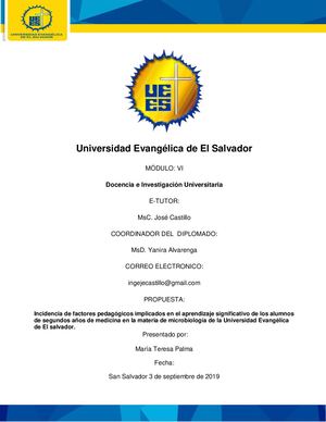 Propuesta De Investigación Palma