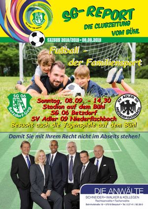 SG Report vom 08.09.2019
