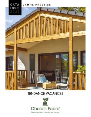 Catalogue Gamme Prestige 2020