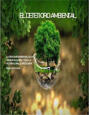 Deterioro ambiental