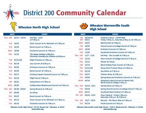 Calaméo - Community Calendar 2019-20