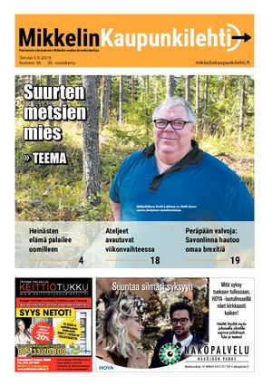 Mikkelin Kaupunkilehti 36/2019