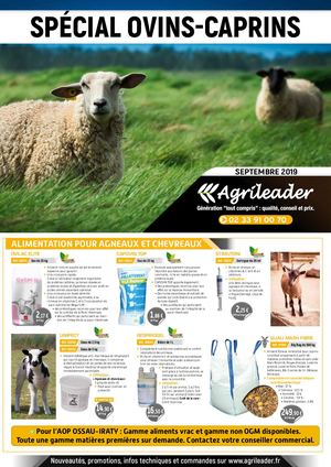 Septembre 2019 Sp Ovins Caprins