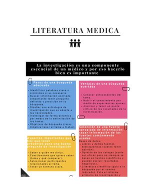 Infografia Literatura Medica
