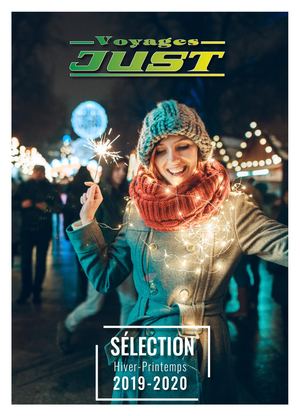 Brochure Voyages Just Hiver 2019 2020