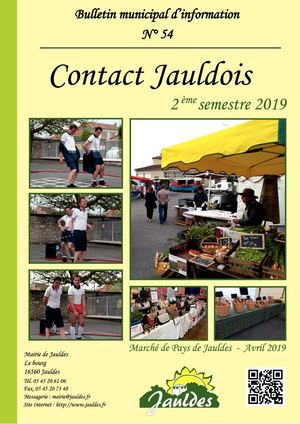 Contact Jauldois N°54