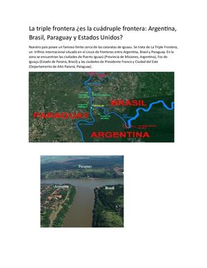 La Triple Frontera