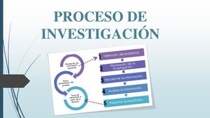 Proceso De Investigación
