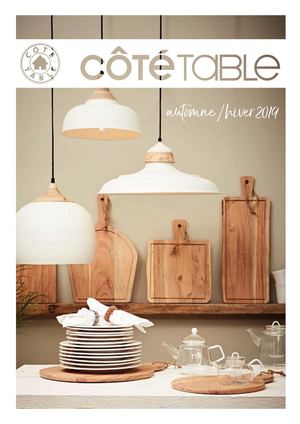 Côté Table Automne / Hiver 2019