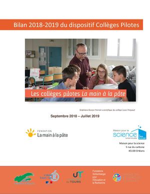 Bilan Colleges Pilotes 2018 2019