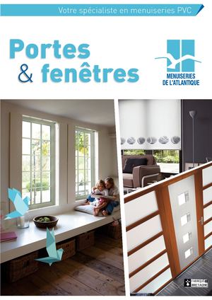 MDA - Catalogue Portes et Fenêtres - 2016