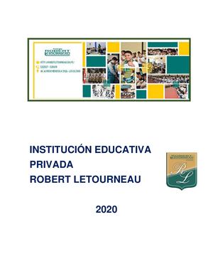 Presentación ROBERT LETOURNEAU  2019