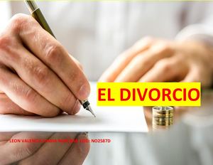 El Divorcio