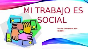 Procedimientos Metodológicos De La Intervención Social Comunitario