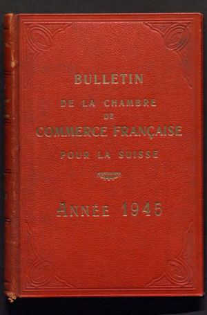 Bulletin Mensuel De 1945 - CCIFS Archives