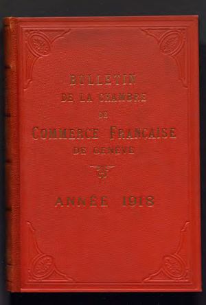 Bulletin Mensuel De 1918 - CCIFS Archives