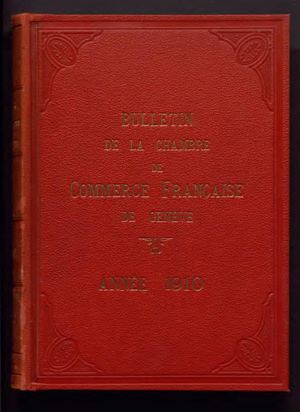 Bulletin Mensuel De 1910 - CCIFS Archives