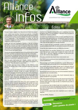 Alliance Infos N°19 Septembre 2019