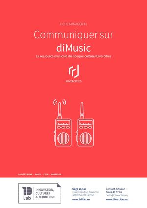 Communiquer Sur diMusic