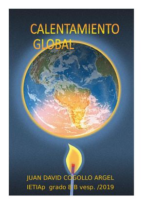 El Calentamiento Global
