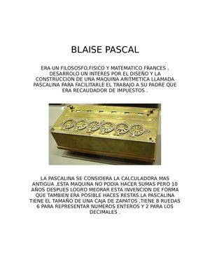 Blaise Pascal